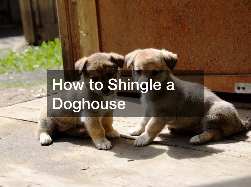How to Shingle a Doghouse